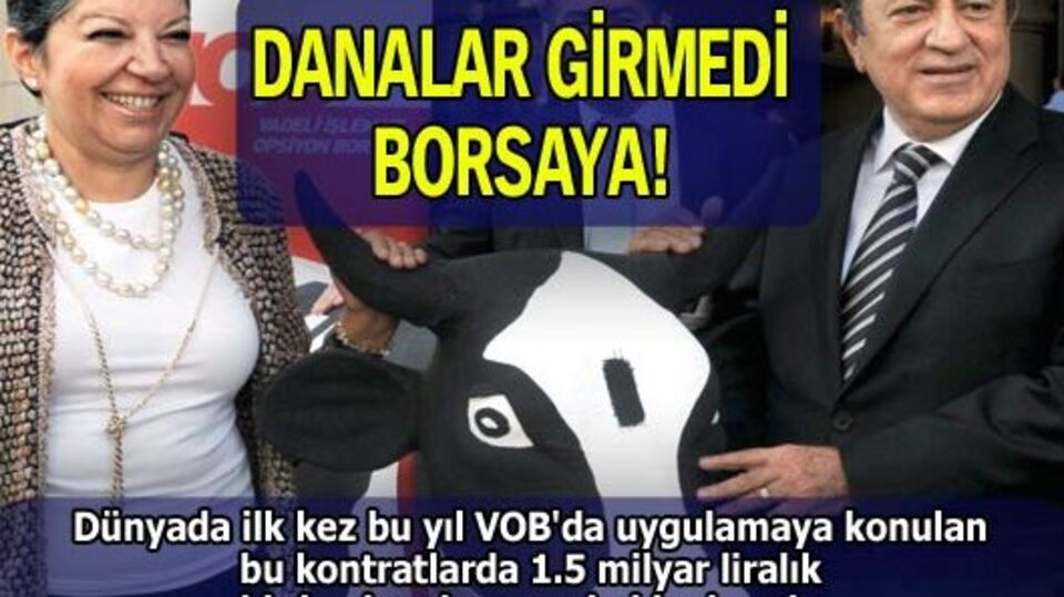 Danalar girmedi borsaya!