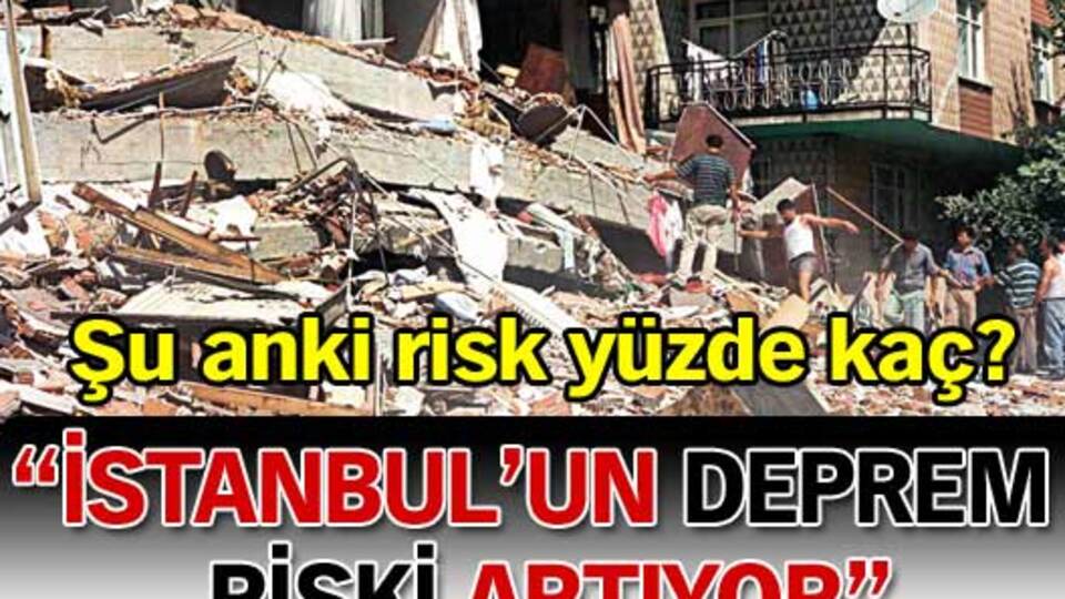 İstanbul'da risk %32 ama artıyor