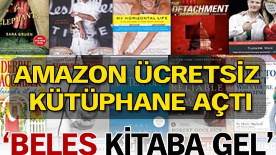 Amazon ücretsiz kitap verecek!