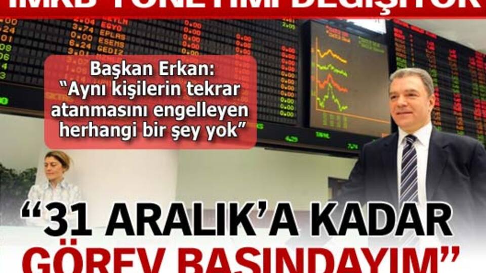 "31 Aralık'a kadar görevimin başındayım"