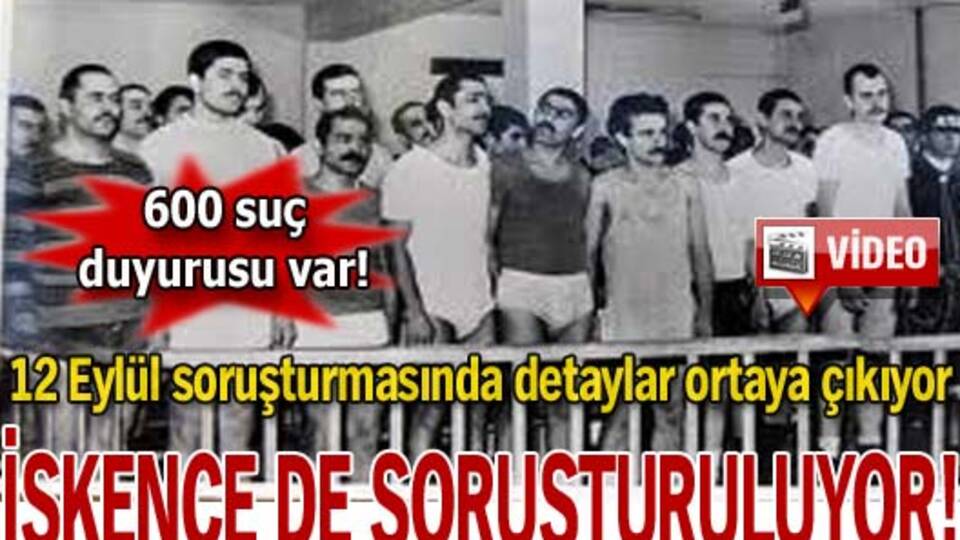 İşkence de soruşturuluyor!