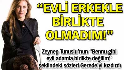 'Evli erkekle birlikte olmadım'