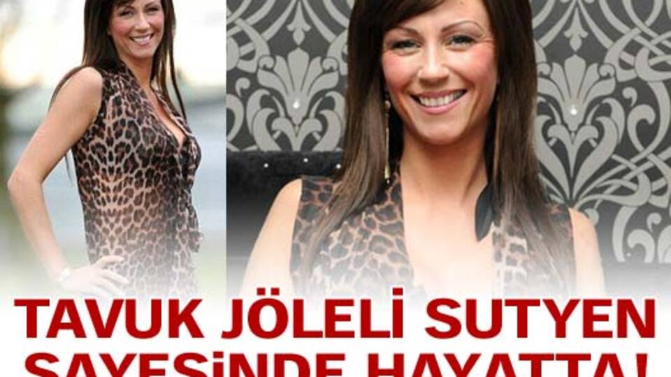 Tavuk jöleli sutyen hayatını kurtardı!