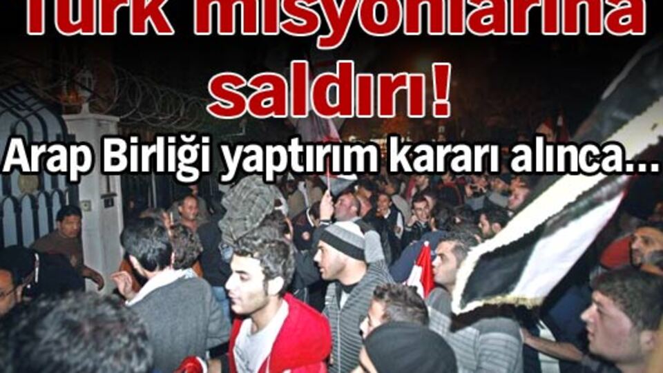 Suriye'deki Türk misyonlarına saldırı!