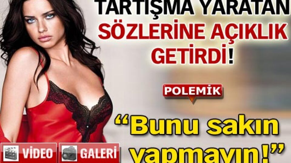 "Bunu sakın yapmayın!" GALERİ/VİDEO