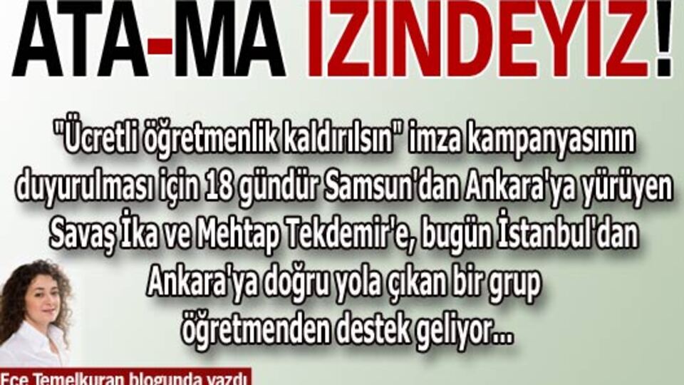 Ata-ma izindeyiz!