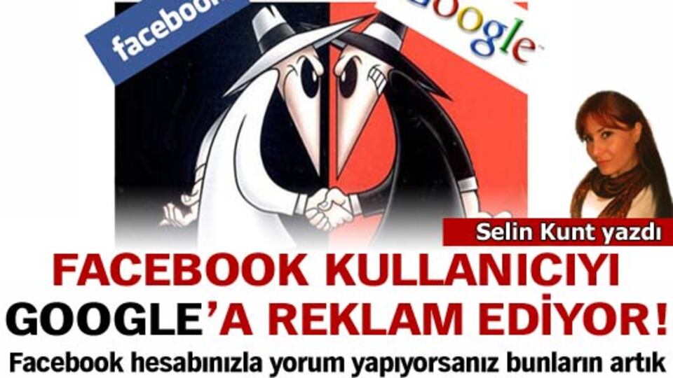 Facebook kullanıcıyı Google'a reklam ediyor!
