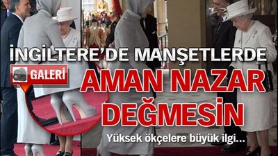 Kraliçe'nin gözü topukta! GALERİ