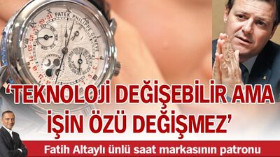 'Teknoloji değişebilir ama işin özü değişmez'