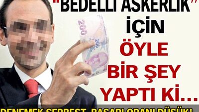 'Bedelli' için öyle bir şey yaptı ki!..