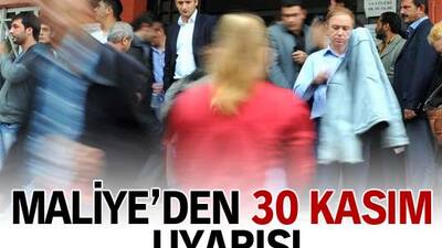 Bakan'dan 4. taksit uyarısı