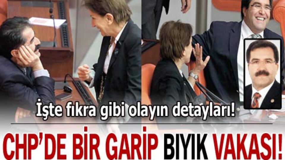 CHP'de bir garip bıyık vakası!