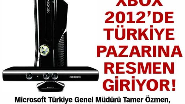 Xbox, 2012'de Türkiye pazarına resmen giriyor