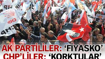 CHP'nin İzmir mitingi tartışma yarattı