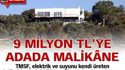 Bodrum'da 9 milyon TL'ye malikâne! GALERİ