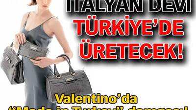 İtalyan devi Türkiye'de üretecek!