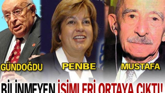Bilinmeyen isimleri ortaya çıktı!
