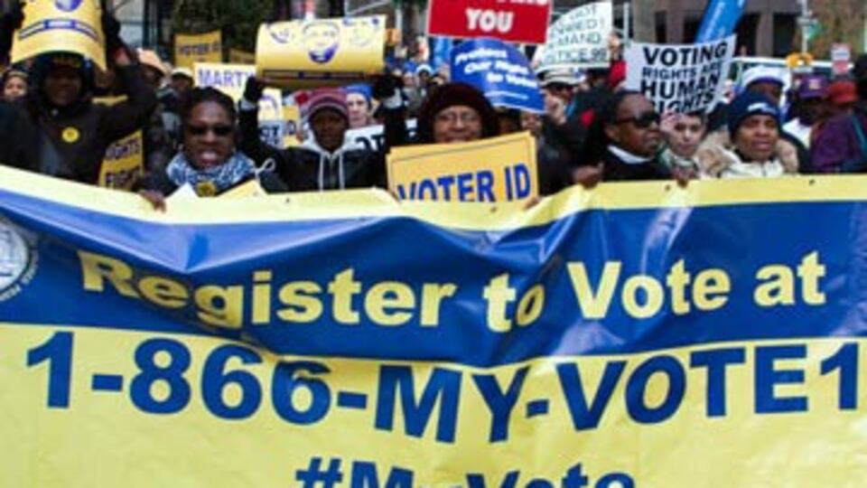 New York'ta "oy verme" protesto konusu oldu
