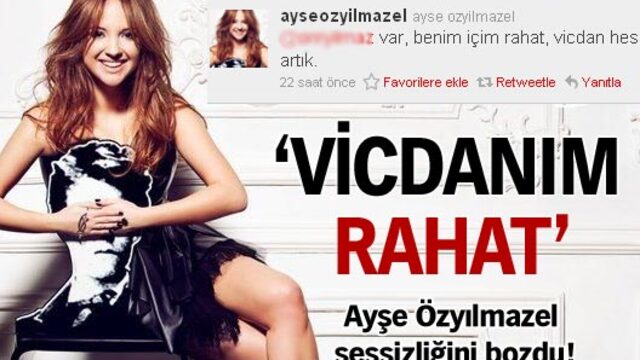 Sonunda sessizliğini bozdu!