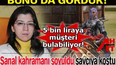 Sanal kahramanı soyuldu savcıya koştu