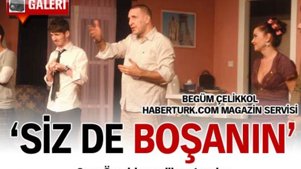 "Evliyseniz boşanın"