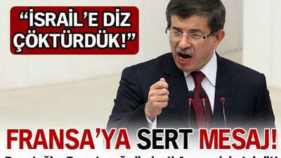 Fransa'ya sert mesaj