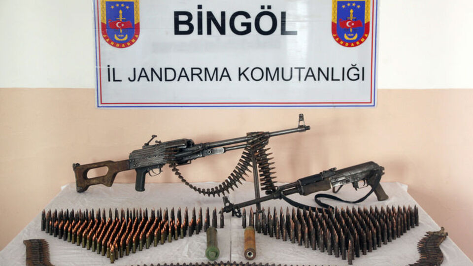Bingöl'de PKK sığınağı bulundu