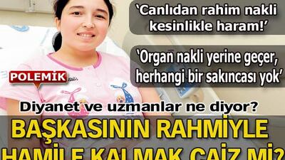 Başkasının rahmiyle hamile kalmak caiz mi?