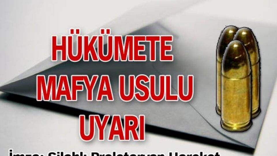 Hükümete "mafya usulü" uyarı