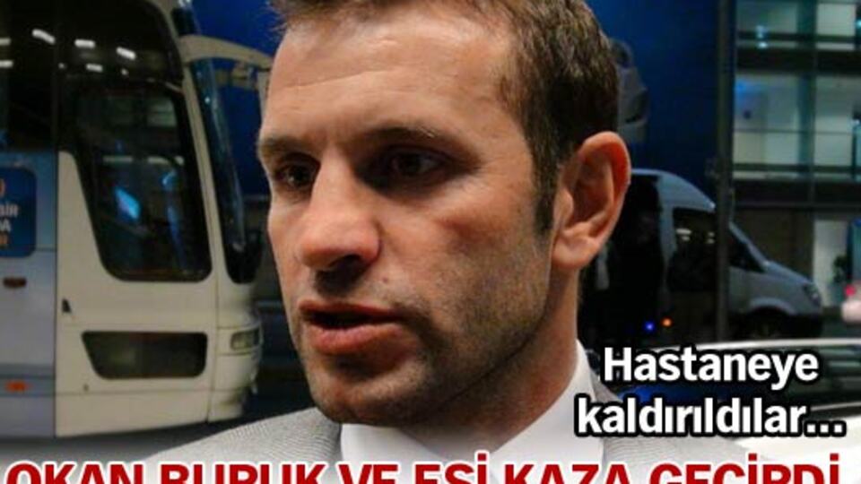 Okan Buruk kaza geçirdi!