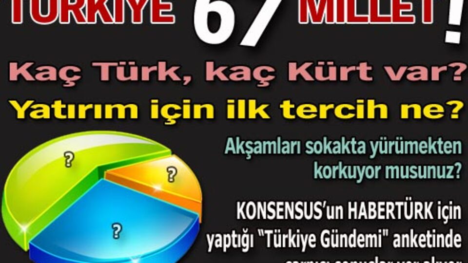 67 milletten insanımız var!