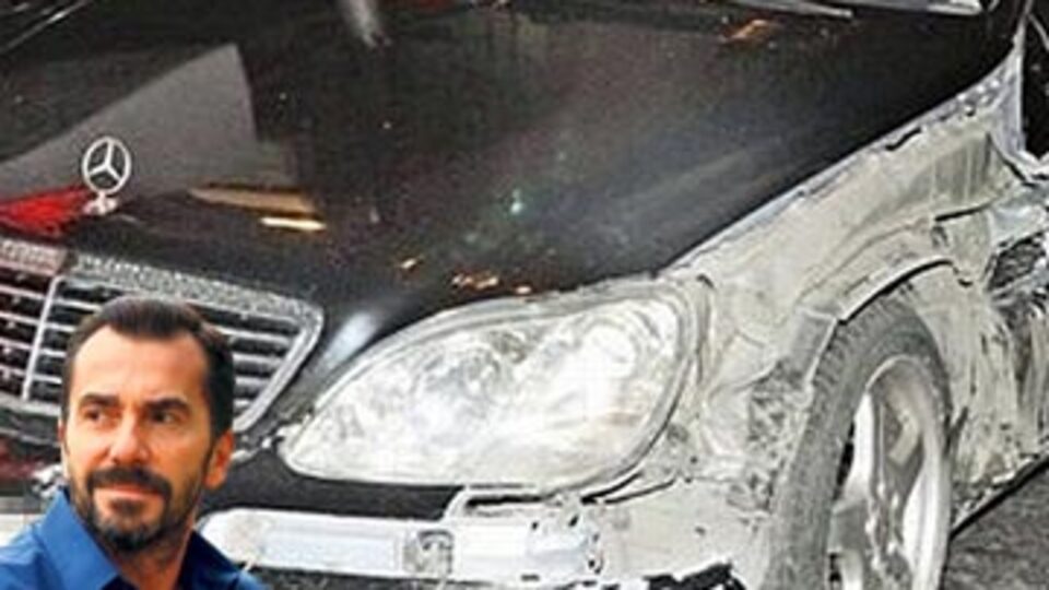 İlker İnanoğlu kaza yaptı