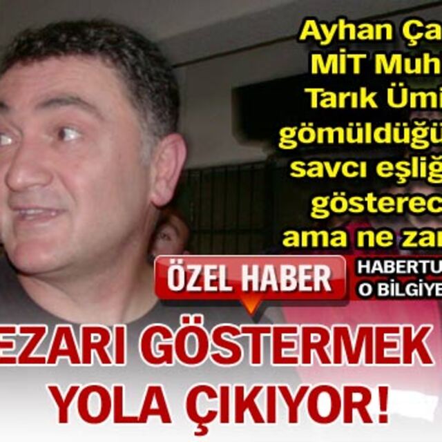 O mezarı göstermek için yola çıkıyor...