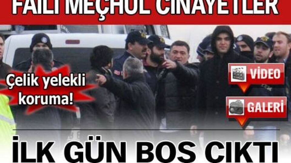 İlk gün boş çıktı