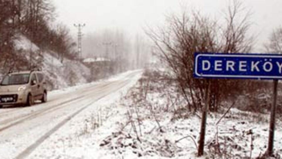 Kar Trakya'dan giriş yaptı!