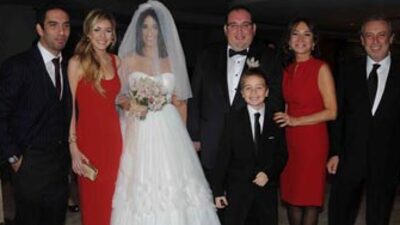 Futbol ve sanat dünyasını buluşturan düğün