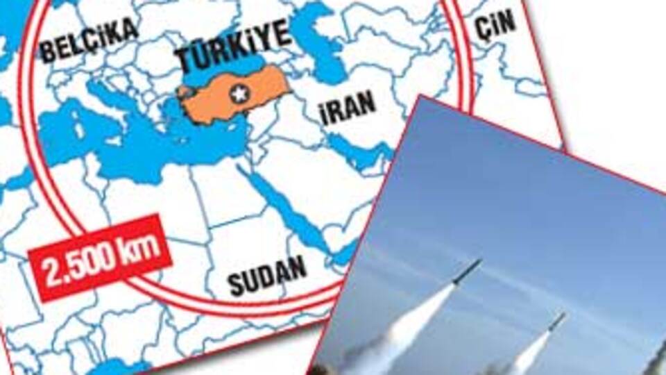 Türk füzesi: Hedef menzil 2500 km