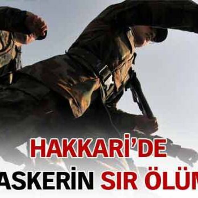 İki askerin sır ölümü!