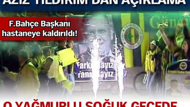 O yağmurlu, soğuk gecede...