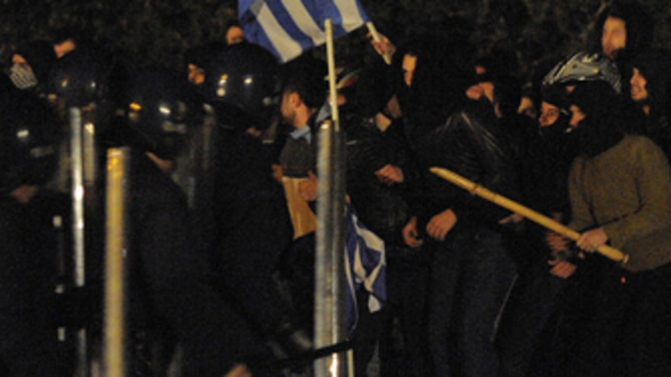 Kıbrısta'ki İngiliz üssünde çatışma