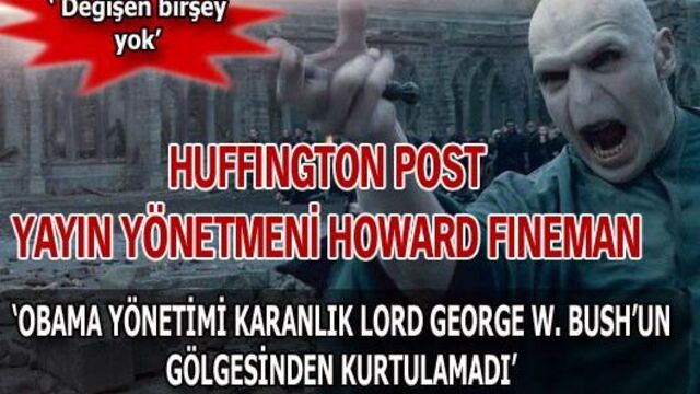 "ABD siyasetinin Karanlık Lordu George W.Bush Amerikayı gölgelerin ardından yönetiyor"