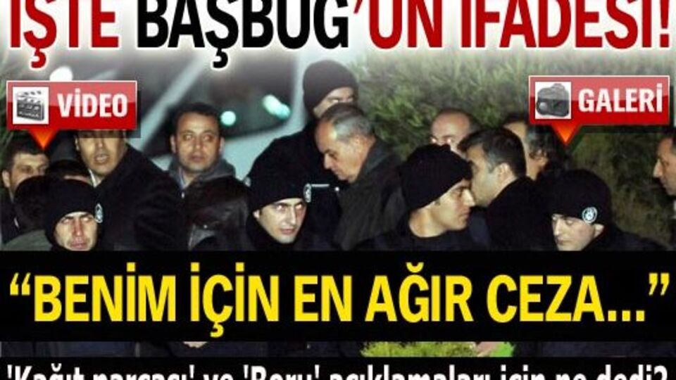 "Bu suçlama benim için en ağır ceza"