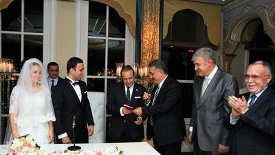 Alparslan Türkeş'in kızı evlendi