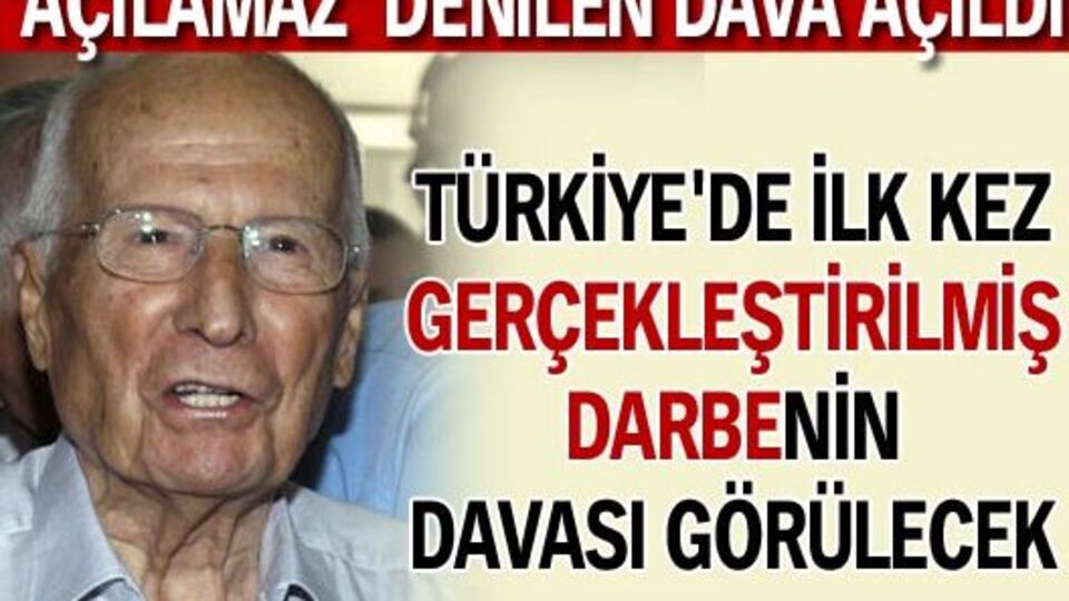 12 Eylül iddianamesi kabul edildi