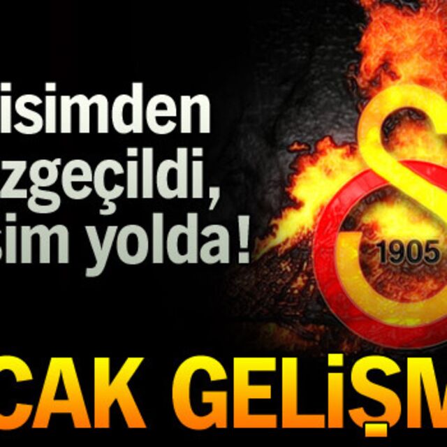 Galatasaray'da transfer gelişmesi!