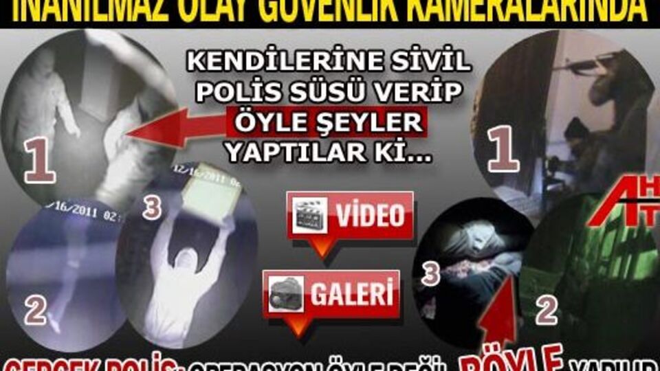 Film sahnelerini aratmayan operasyon! VİDEO