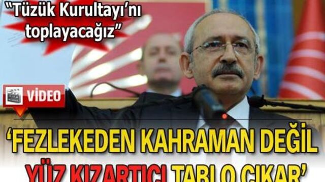 'Fezlekeden kahraman değil yüz kızartıcı tablo çıkar'