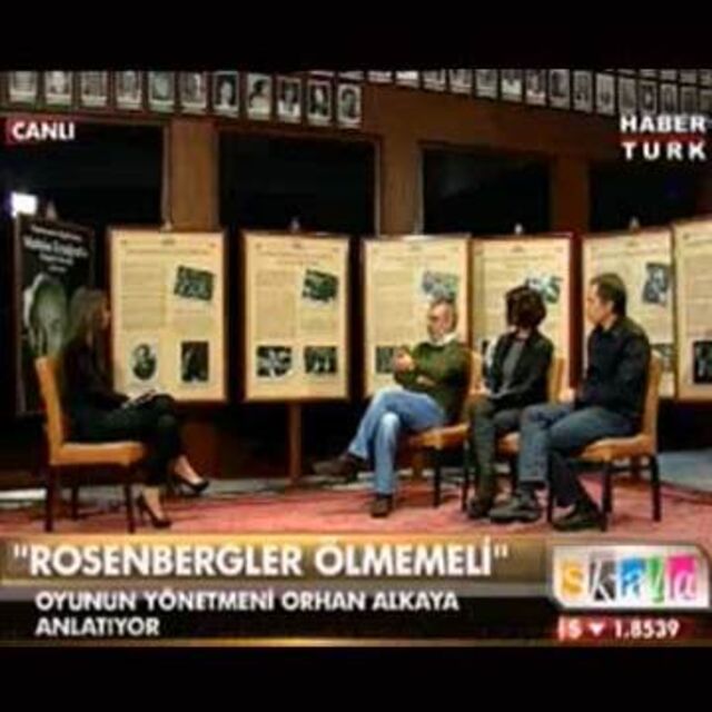 "Rosenbergler Ölmemeli" ekibi Skala'da