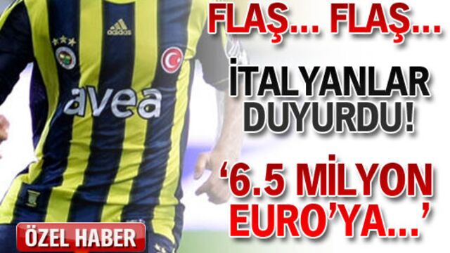 6.5 milyon Euro'ya...
