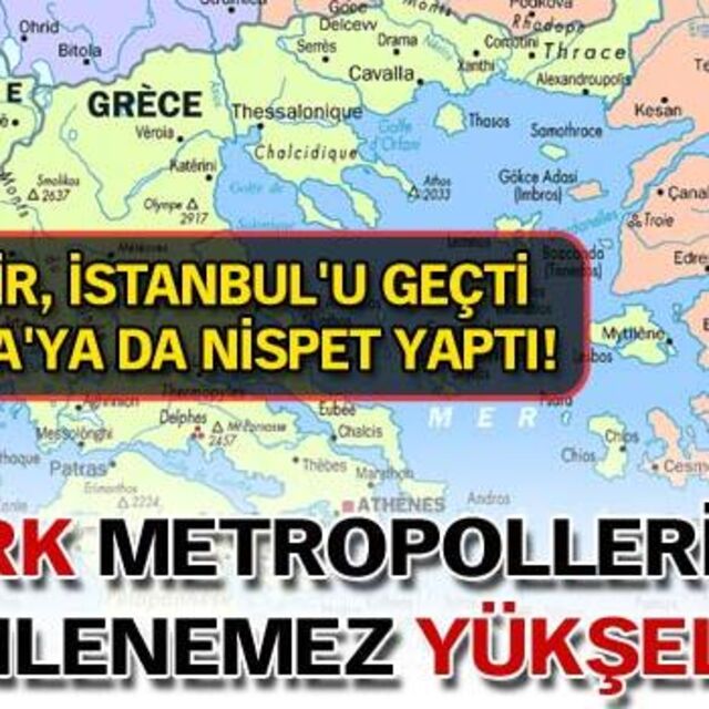 Türk metropollerinin önlenemez yükselişi